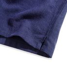 OROMEN Linen Shirt – Side Vent Detail
