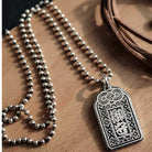 Omamori Sterling Silver Necklace – Pendant Detail