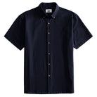 Oromen Freshwater Everyday Navy Blue Shirt - Front View
