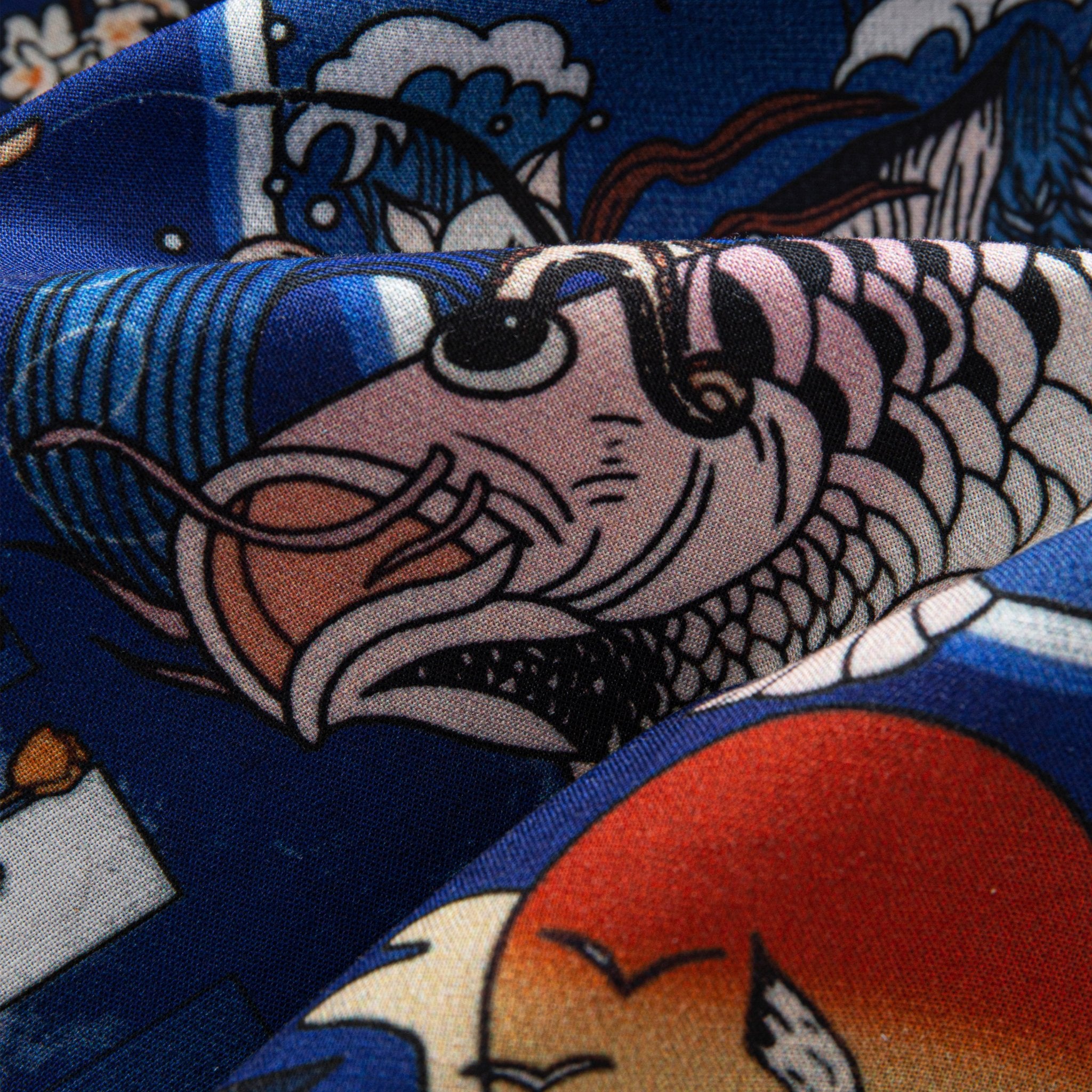 Premium Fabric Detail – Catch the Wave Graphic Shirt