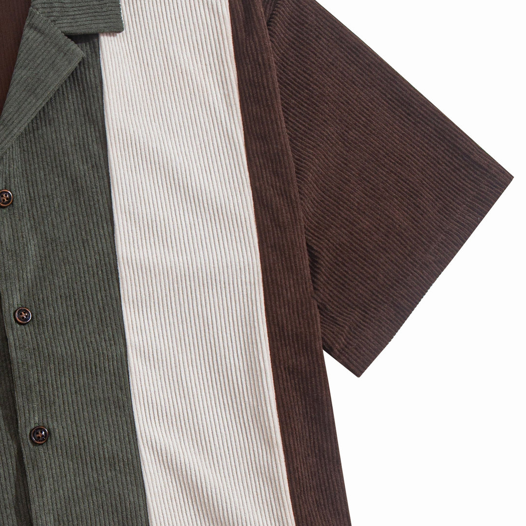 Retro Contrast Corduroy