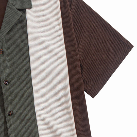 Retro Contrast Corduroy