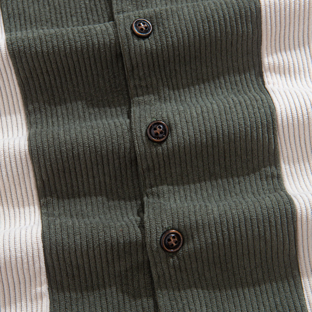Retro Contrast Corduroy