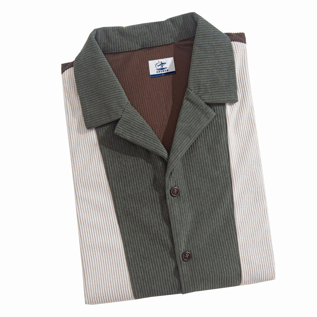 Retro Contrast Corduroy