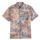 Sakura Spring Landscape Japanese cotton shirt with Ukiyo-e cherry blossom print - OROMEN