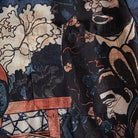 Samurai Chess Board Tencel Shirt – Collar & Placket Detail