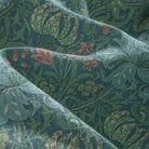 Secret Garden Hawaiian shirt showing natural coconut button and collar details