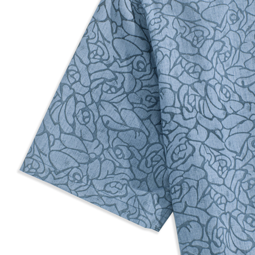 Shadow Floral Textured Shirt
