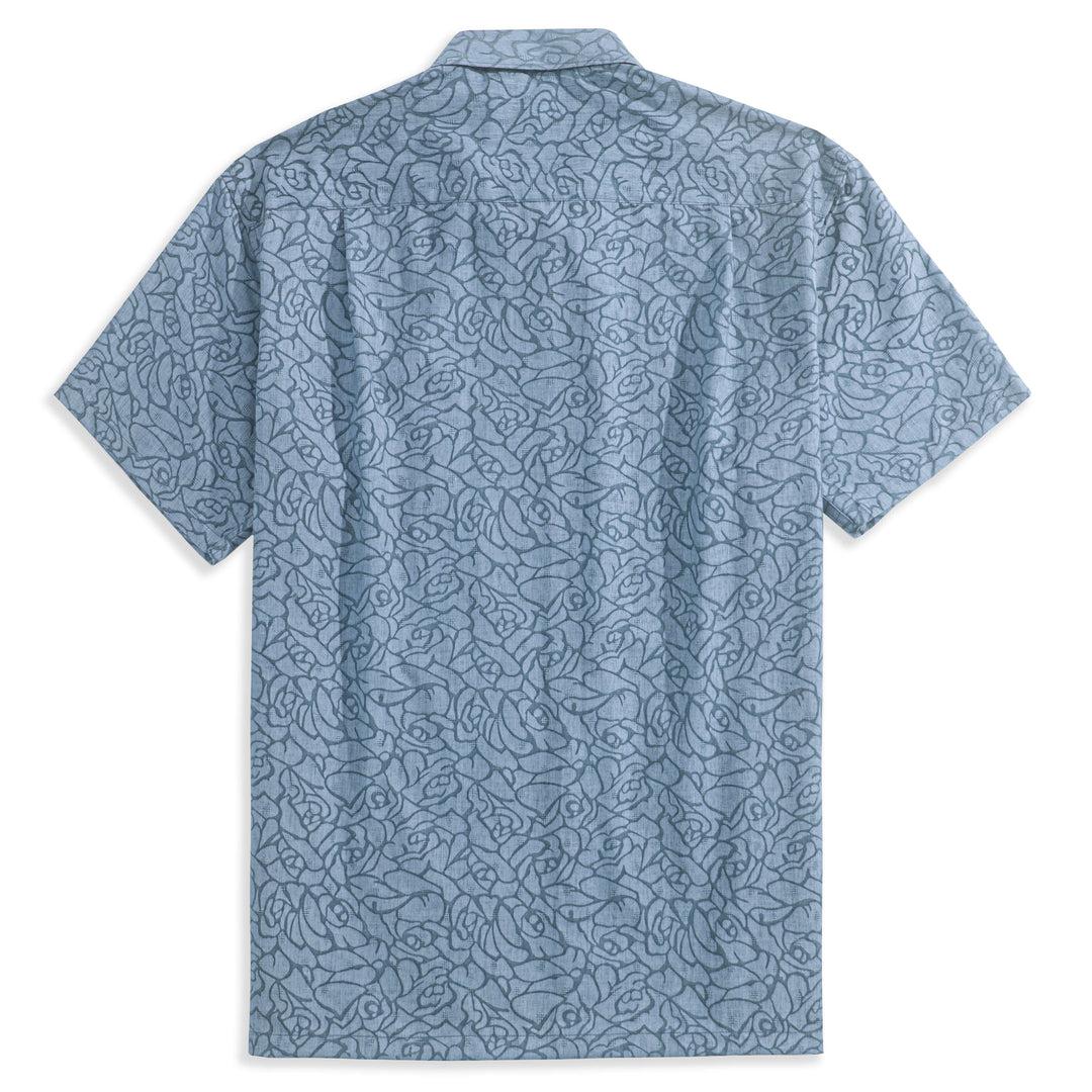 Shadow Floral Textured Shirt