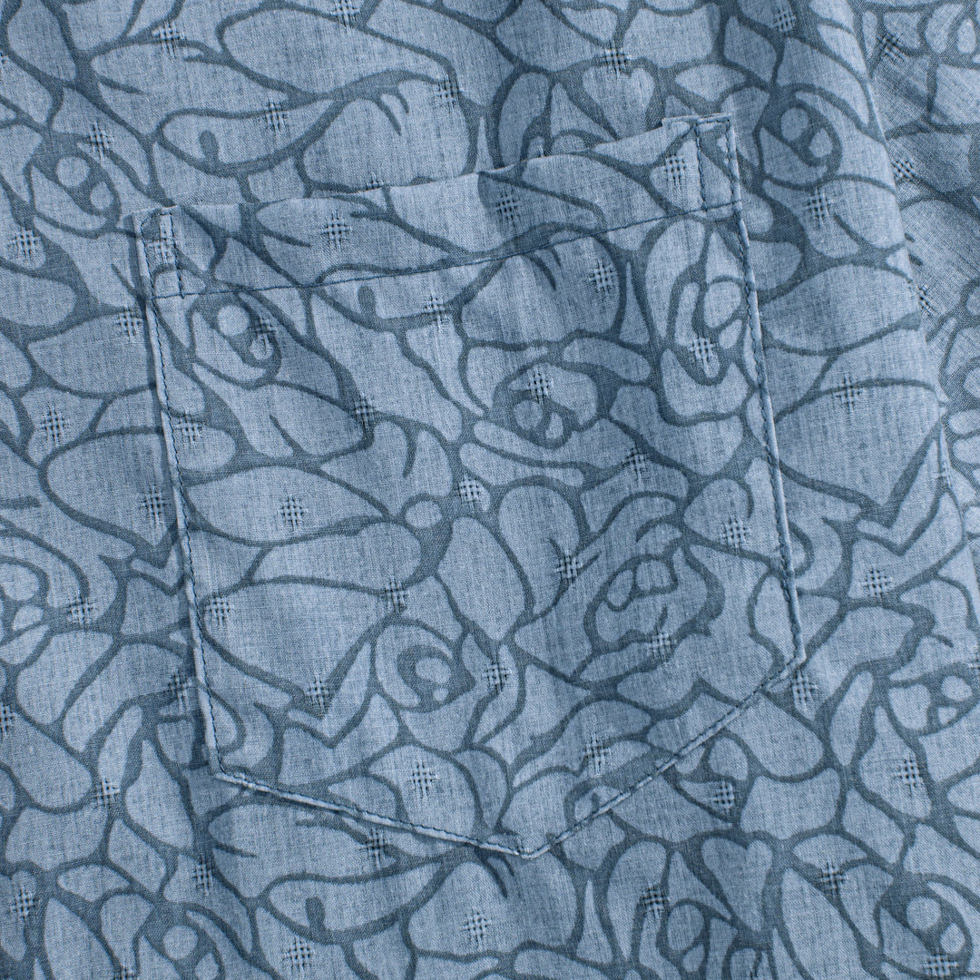 Shadow Floral Textured Shirt
