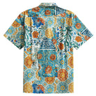 Sicilian Majolica Baroque Shirt Back View – OROMEN