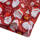 Side Vent Detail – OROMEN Santa Claus Holiday Shirt for Men
