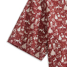 Sleeve Detail – OROMEN Fantasy Christmas Patchwork Shirt
