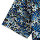 Sleeve Detail – OROMEN Rolling Waves Aloha Shirt