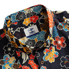 Ukiyo-e Patchwork Shirt – Collar Detail