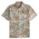 Ukiyoe Spring Scroll Hawaiian shirt with cherry blossom print - OROMEN Japanese cotton shirt