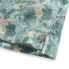 Undersea Oasis shirt button-down collar with ocean botanical print detail