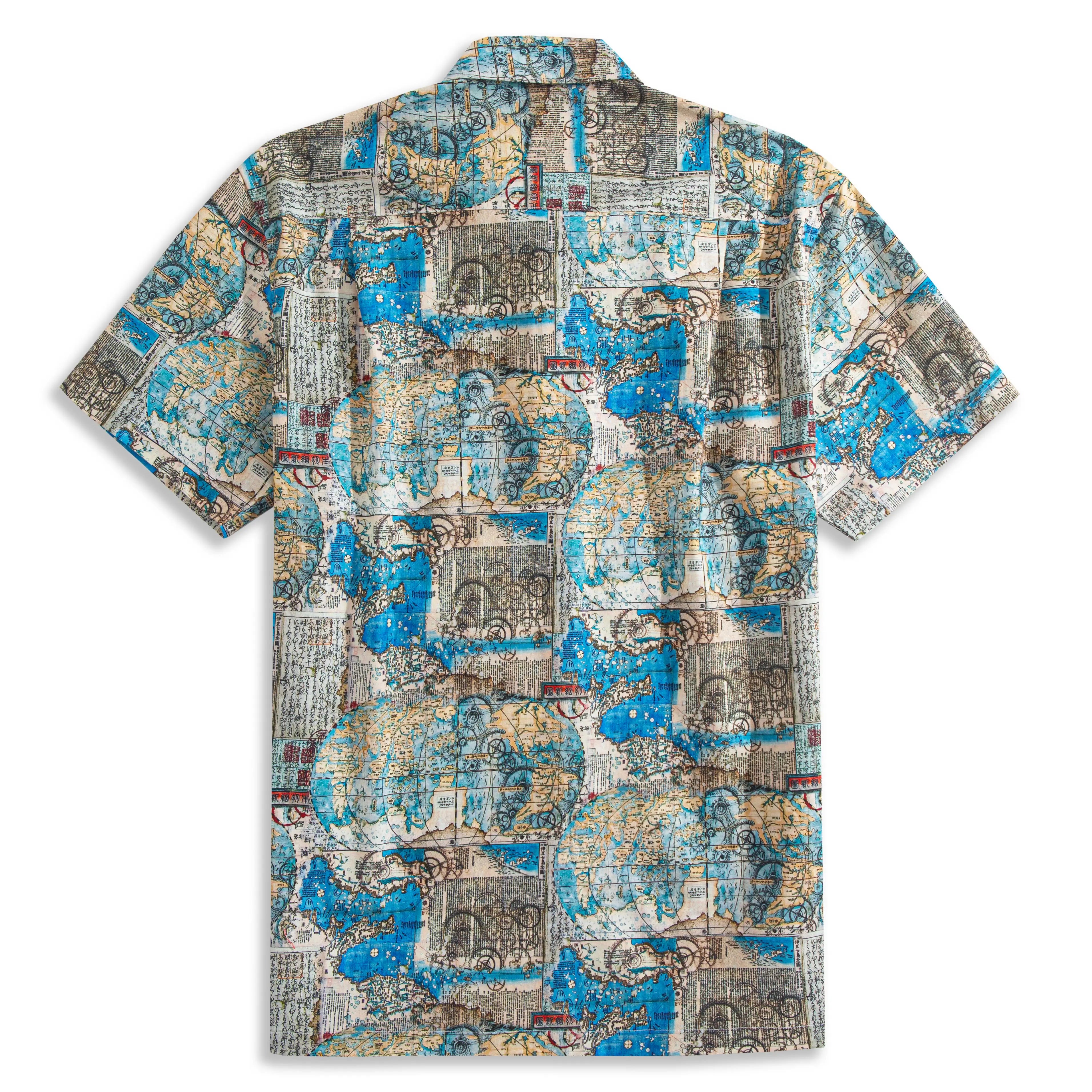 Voyage of Verse Aloha Shirt – Back View