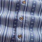 Washed Corduroy Striped Shirt Button Detail – OROMEN