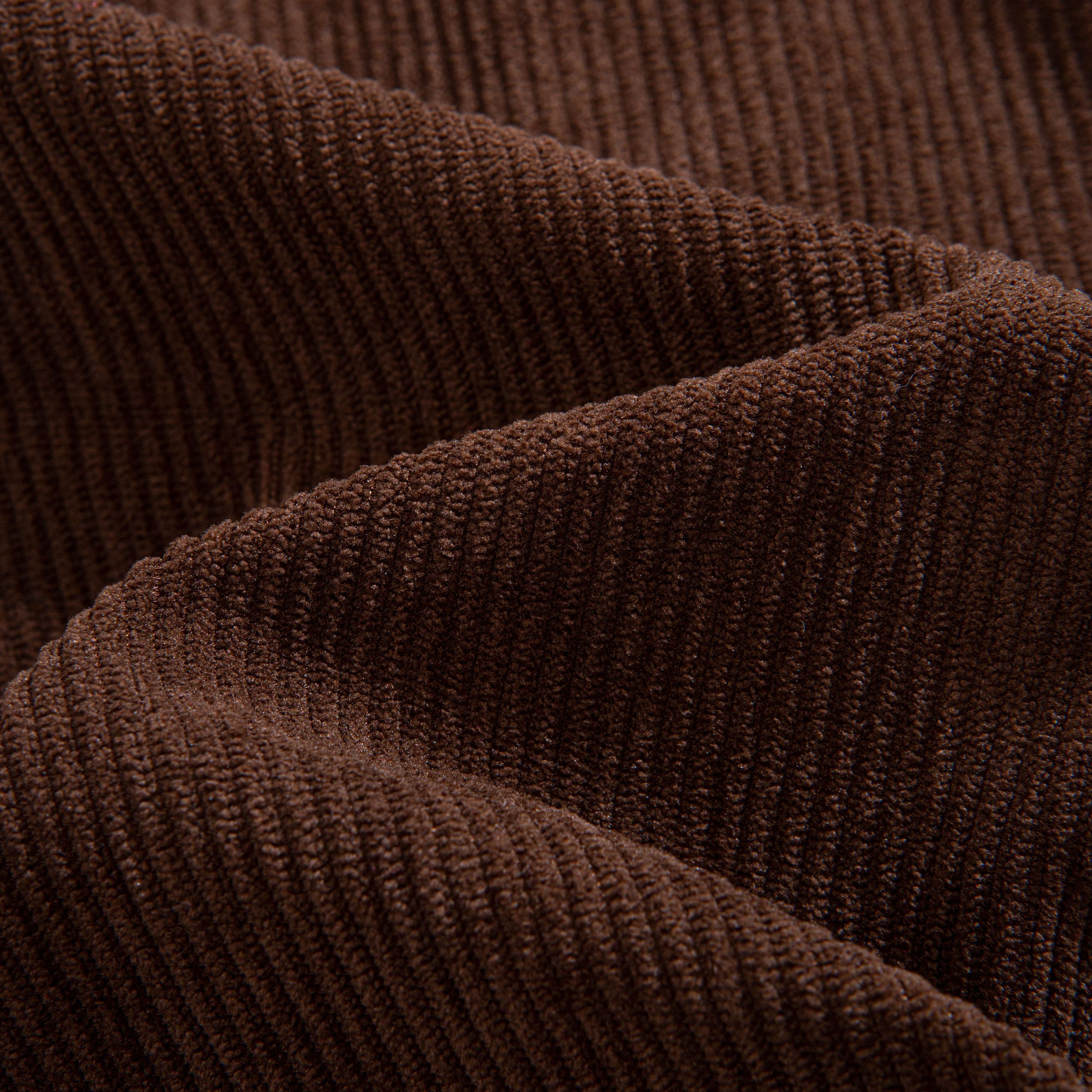 Wide-Wale Corduroy Fabric Texture Close-Up – OROMEN Retro