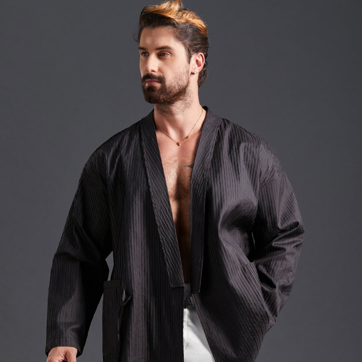 haider ackermann kimono jacket キモノジャケット haider ackermann kimono jacket キモノジャケット - メルカリ